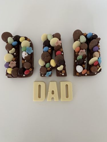 Father's Day Chocolate Letters
