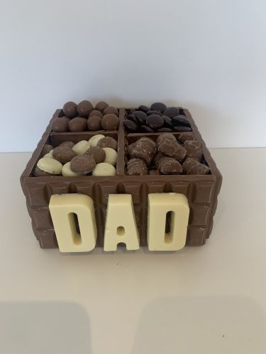 Father's Day Chocolatey Chocolate Box Small Vegetarian