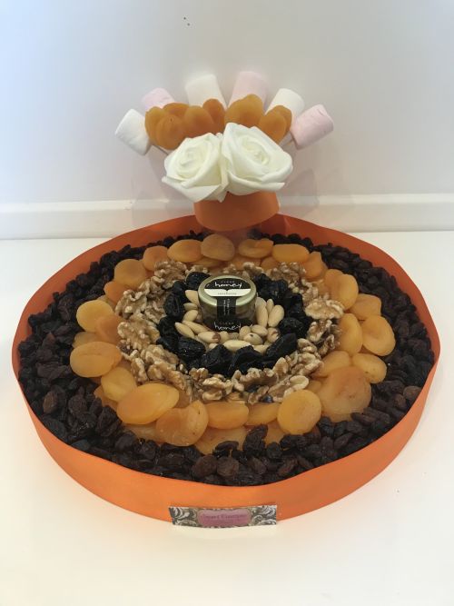 Rosh Hashanah Dried Fruit Platter Large Vegetarian