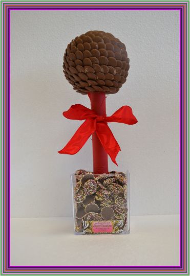 Chocolate Button Sweet Tree 35cm Vegetarian