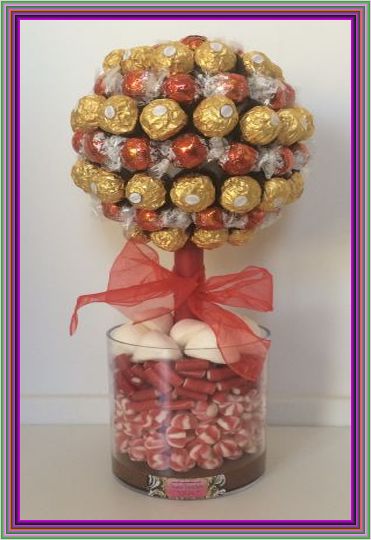 Ferrero Rocher Lindt Sweet Tree 60cm