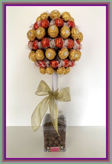 Ferrero Rocher & Lindt Sweet Tree 40cm Vegetarian