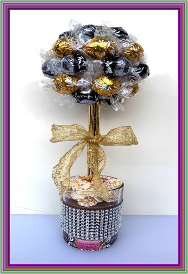 Lindt White & Dark Bling Sweet tree 30cm Vegetarian