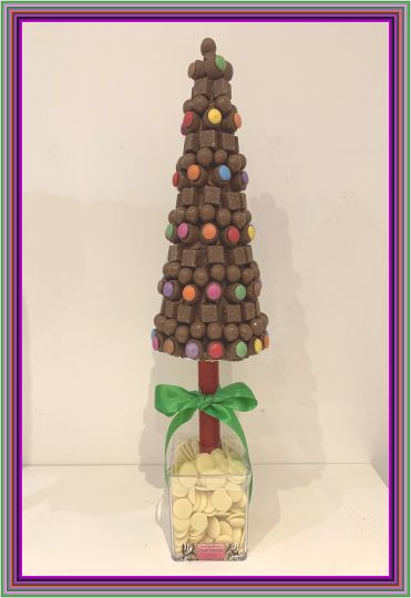 Christmas Multi Chocolate Tree 45cm Vegetarian