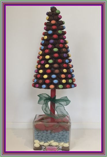 Christmas Rolo Smartie Xmas Tree 60cm 