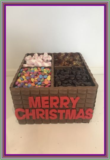 Chocolate box large Christmas 