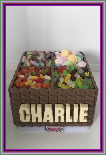 Bespoke Chocolate Box Large 11 Inches Vegetarian