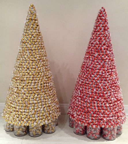 4 1/2 ft Lindt Chocolate Christmas Sweet Trees