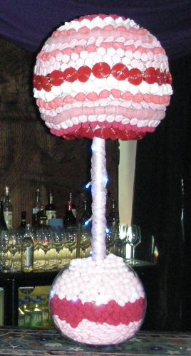Sweet 3ft Pink & Red Light Tree