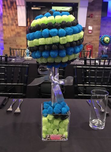 Spiral Multi Tree Green, Black & Blue
