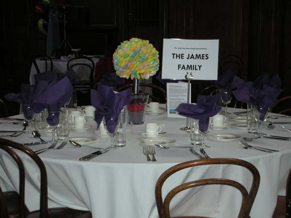 Sweet Trees at a Gala Evening 